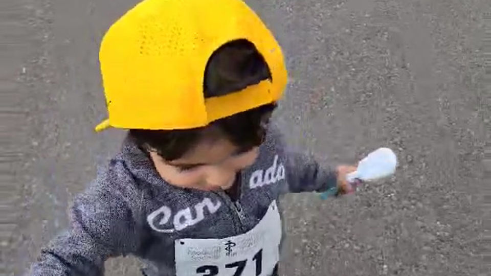 Sammies first race.